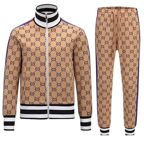 mens gucci jumpsuit|gucci tracksuits for men.